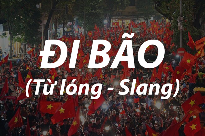 Learn Vietnamese online: ĐI BÃO (từ lóng/ a slang)