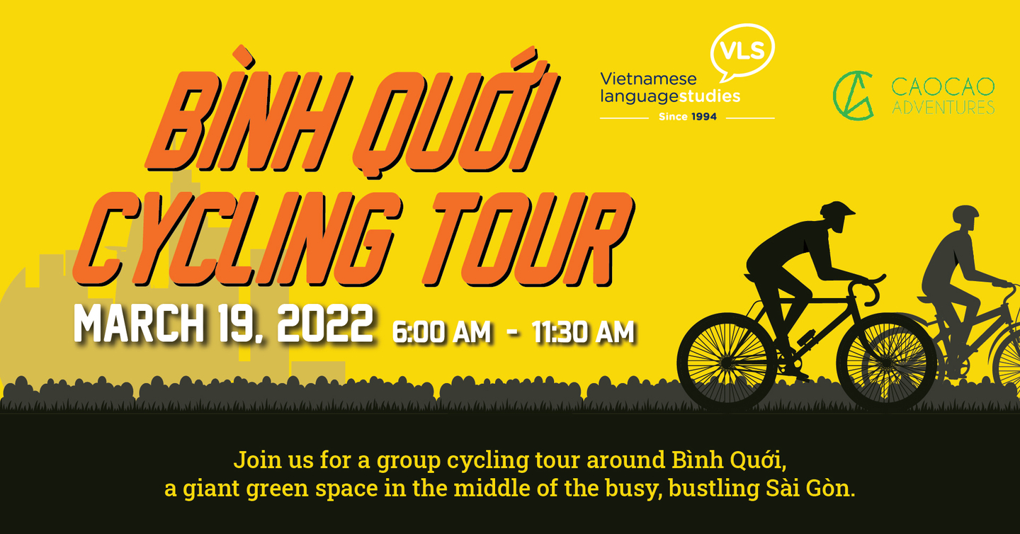 A Cycling Tour by VLS to explore Saigon and learn something about culture and history.