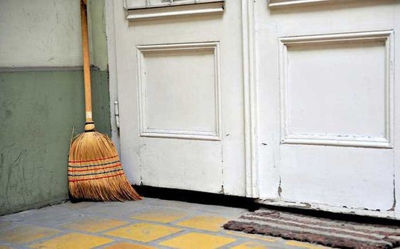 Sweep the floor - one of the avoidances during Vietnamese Lunar New Year
