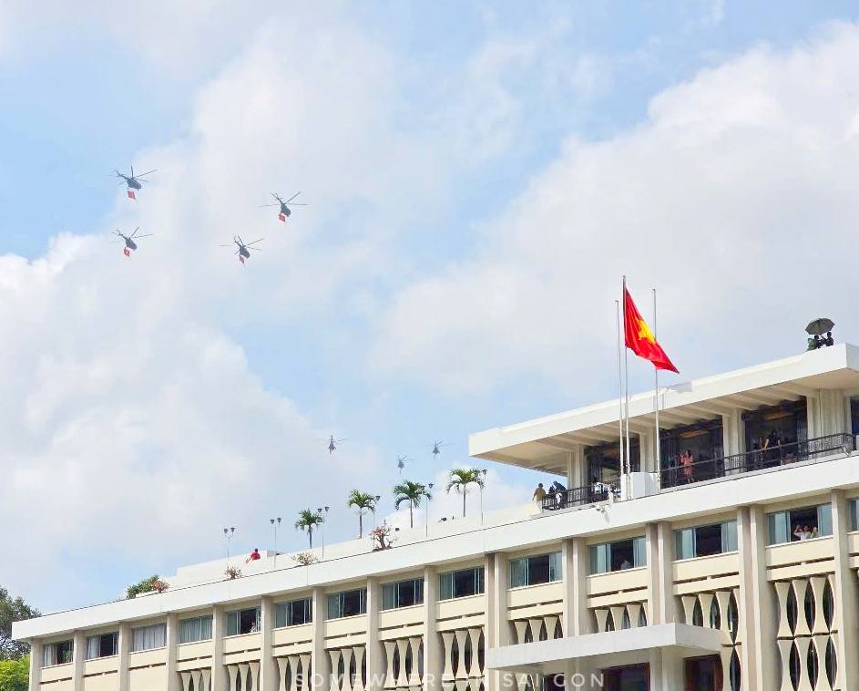 30.4 dieu hanh may bay trong le ky niem 50 nam thong nhat dat nuoc